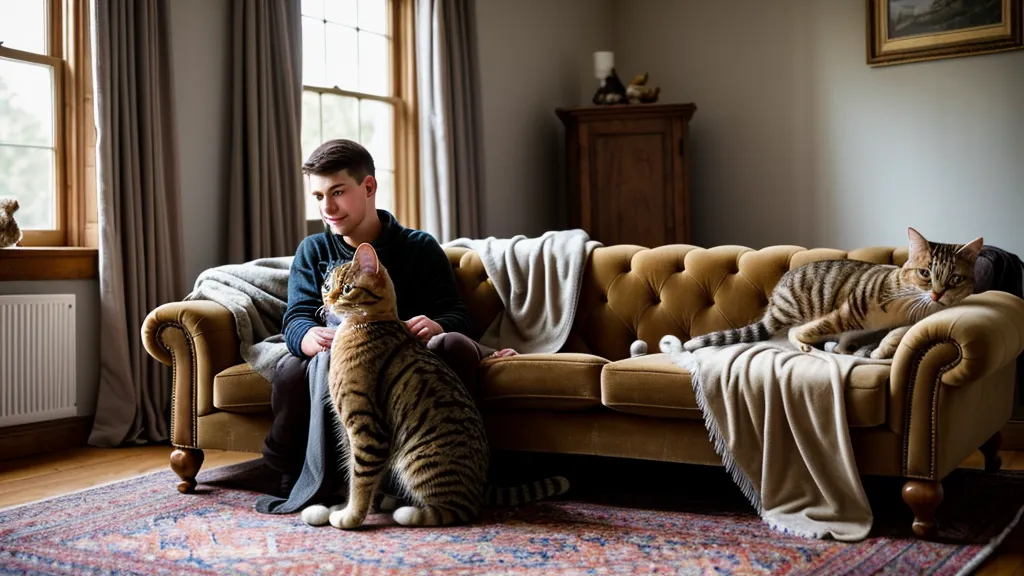 Clignement lent des yeux chez le chat, signal de confiance à repérer pendant l'entraînement au regard