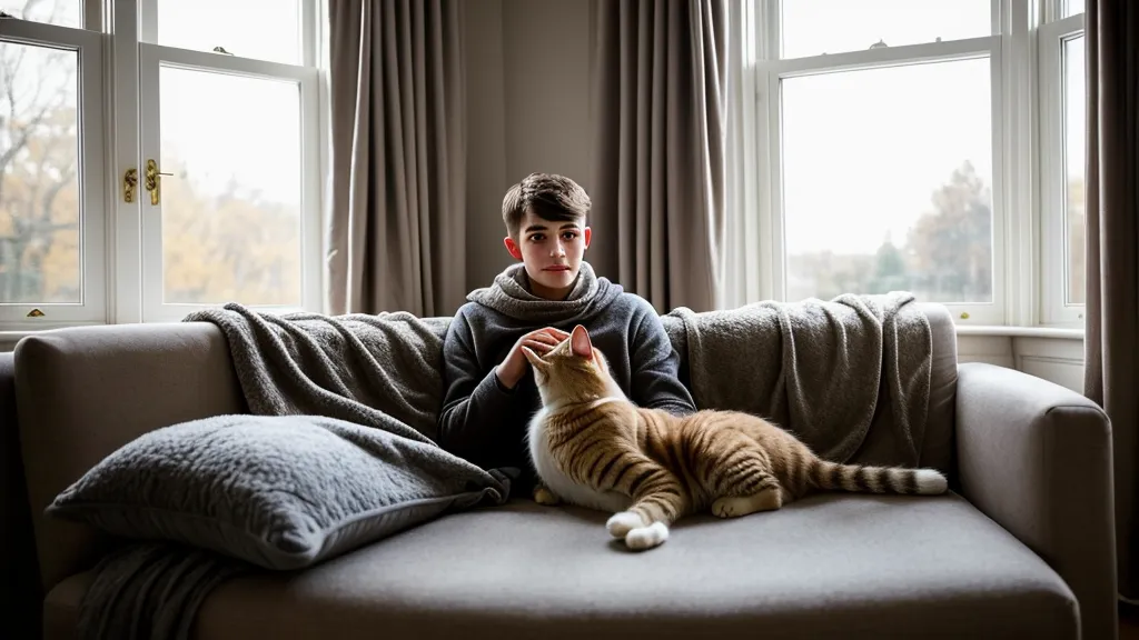 Apprendre à son chat à s'asseoir avec douceur : chat attentif prêt à suivre le geste de la main