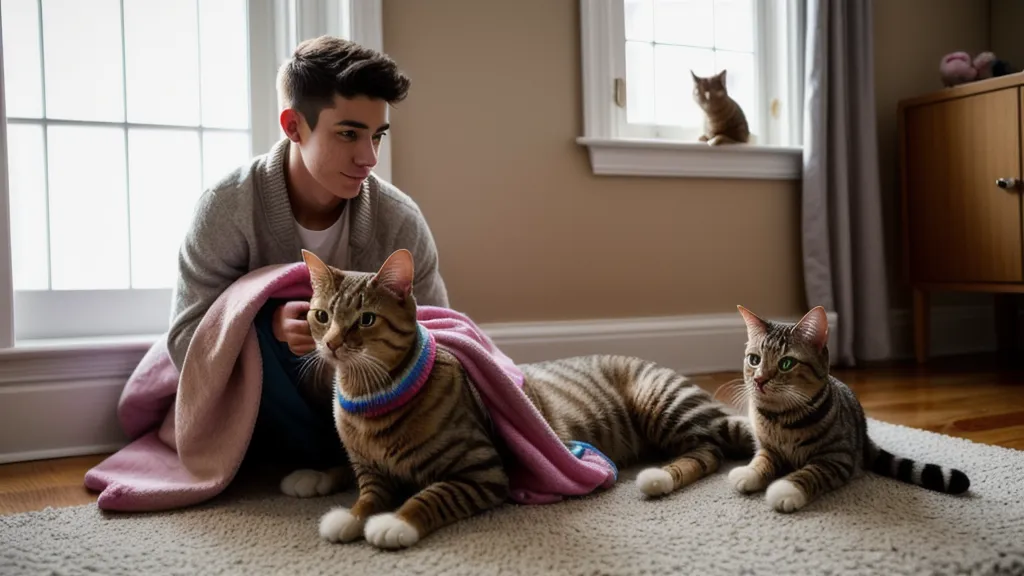Débuter le clicker training avec son chat après plusieurs essais ratés, séance d'éducation positive à la maison
