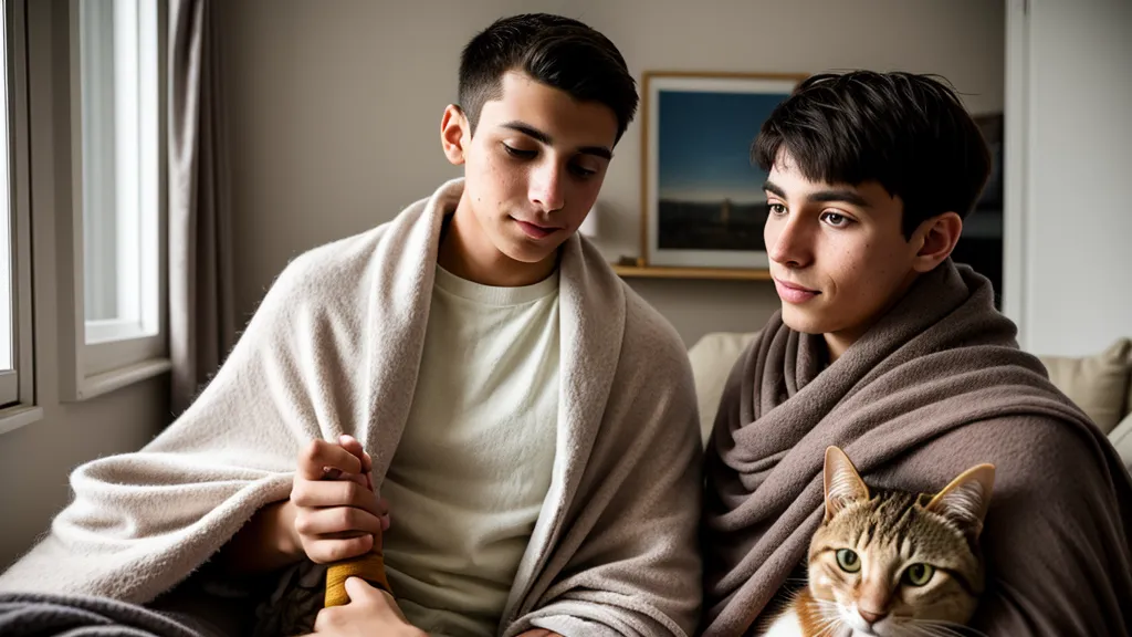Séance de manipulation douce des pattes d'un chat dans le cadre d'une éducation positive
